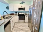 Fully Equipped Kitchen with Stainless Appliances